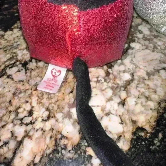 Ty Beanie Buddy Mickey Mouse Plush Toy One Size Black Red - Picture 11 of 14